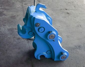 Acoplador rápido del excavador azul del color conveniente para los diversos modelos de 4-45 toneladas