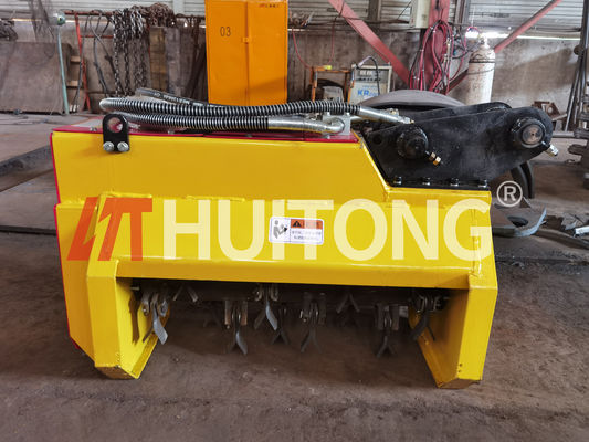 Calidad  OEM Excavator Flail Mower  Wear-resistant  Fit 20Ton Excavator for Roadside Weeding & Greenbelt Trimming Fábrica