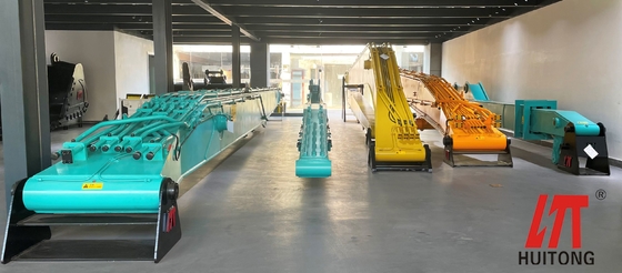 Excavadoras de alcance extendido Q355B Q420/550/690 OEM Amarillo 10-30 metros