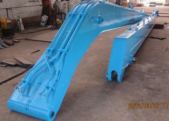 Excavadora de color OEM personalizada Boom de largo alcance para la extracción / excavación 10-30 metros Para excavadora de 10-100T