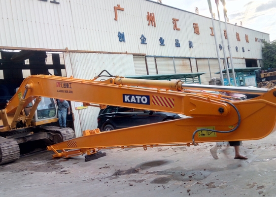 Excavadora Boom de largo alcance 10 metros con 1,5 toneladas contrapeso brazo de extensión adecuado para excavadora de 6-8 toneladas