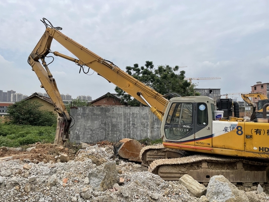 HT Excavadora de alto alcance y boom de extensión de brazo para la demolición de edificios para excavadora de 25 30 50 60 toneladas