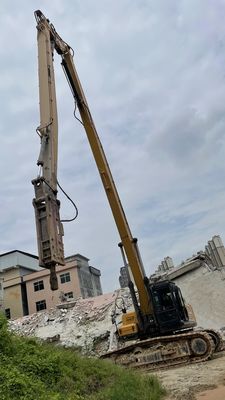 Excavadora CAT325 de 25 toneladas con brazo y pluma de demolición reforzada de alta resistencia para desmantelamiento de edificios altos y rotura de hormigón