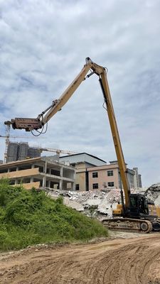 Excavadora CAT325 de 25 toneladas con brazo y pluma de demolición reforzada de alta resistencia para desmantelamiento de edificios altos y rotura de hormigón