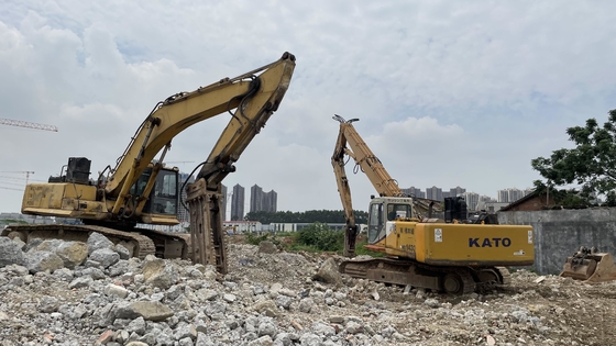 Boom de demolición de gran alcance de excavadora de 30 toneladas para la demolición de edificios con control de calidad y Q355/Q690/HG785/WELDOX/STRENX