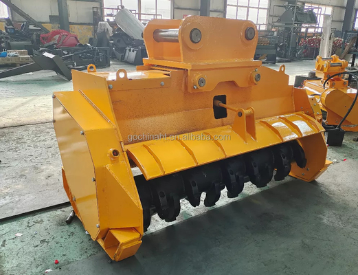 Nuevo Naranja/Negro Q355B Mecánico Mecánico_Grapple_Claw con anchos de corte variables Certificado CE