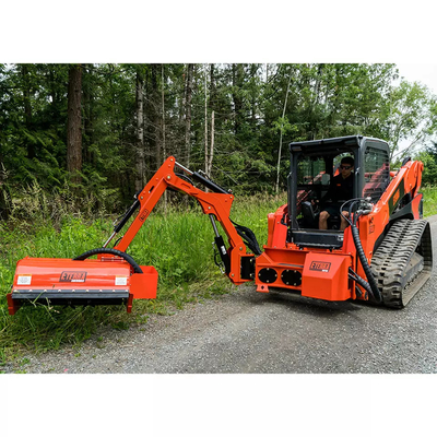 Nuevo Naranja/Negro Q355B Mecánico Mecánico_Grapple_Claw con anchos de corte variables Certificado CE