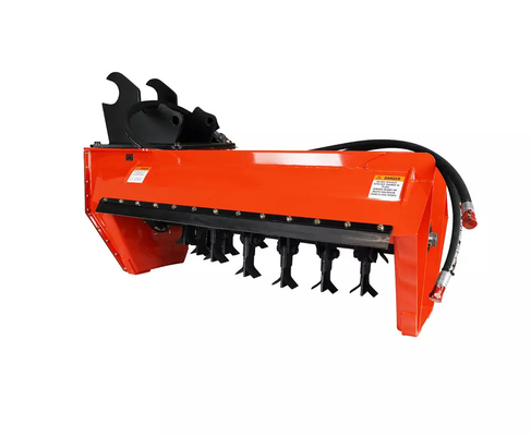 Nuevo Naranja/Negro Q355B Mecánico Mecánico_Grapple_Claw con anchos de corte variables Certificado CE