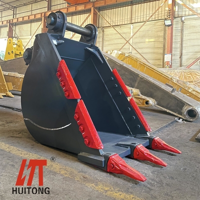 OEM piezas de maquinaria de construcción HD cubo de trabajo pesado cubo de excavadora SK500 CAT352 cubo de excavadora de rocas
