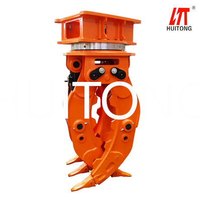 Excavadora hidráulica Q355B de acero agarre agarre de troncos de madera 18-24 toneladas Excavadora SK220 PC210 para agarre de troncos carga transporte