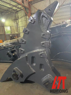 Boom de roca de excavadora Q355B / Q690 personalizado para excavar rompiendo bloques de roca dura móvil ISO 9001