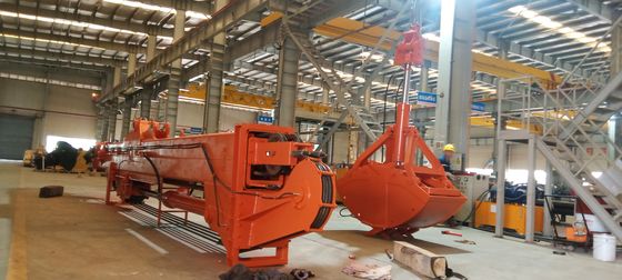 Mejor fabricante Excavadora 30-50Ton 29M 3 sección brazo telescópico con accesorios completos para la construcción de pozos profundos