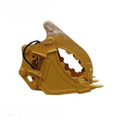 100% OEM Huitong Excavadora Dedo pulgar cubo para excavadoras de 12 toneladas Multifuncional en la limpieza de bosques / sitio de construcción de carreteras