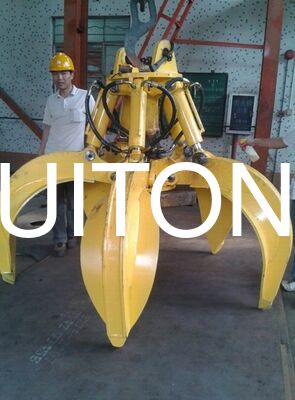 EC170 ZX170 SK200 Pinza de cáscara de naranja para excavadora personalizada para excavadoras de 17 a 26 toneladas Pinza de cáscara de naranja hidráulica resistente al desgaste
