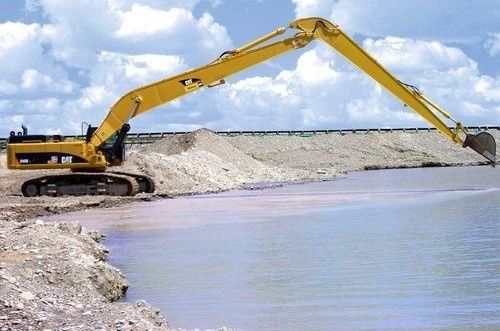 Booms de excavadora de largo alcance personalizados alcance extendido y resistencia Q355B Q420/550/690