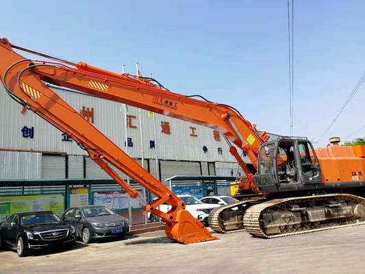 Fabricante a medida Venta directa Excavadora de 22 m Boom de largo alcance Q355/Q690 Traje de acero para condiciones de trabajo pesado CAT349/Hyundai R500 Boom de largo alcance