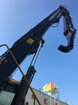 Excavadora Huitong de trabajo pesado para la construcción de cimientos