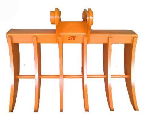 Accesorio de rastrillo para excavadora Huitong para limpieza de terrenos, para excavadoras de 40 toneladas, garfio para raíces