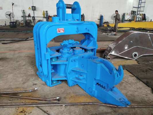 Martillo hidráulico duradero para conducción de pilotes HT250, compatible con excavadora PC200 SH220 20-24T para proyectos de pilotes municipales y rurales