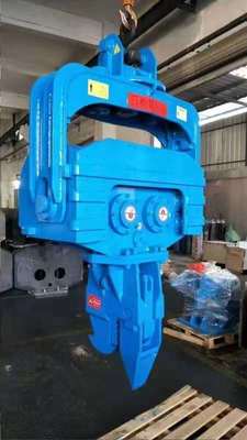 HT350 Martillo hidráulico duradero para empillar montura excavadora 35-40T EX400 PC350 para proyectos municipales y rurales de empillamiento