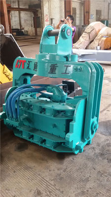 HT350 Martillo hidráulico duradero para empillar montura excavadora 35-40T EX400 PC350 para proyectos municipales y rurales de empillamiento