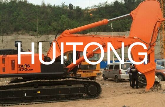 Pluma de roca de alta resistencia, pluma destripadora, compatible con excavadora CX800B PC650 de 60-75 toneladas para proyecto de excavación de piedra dura