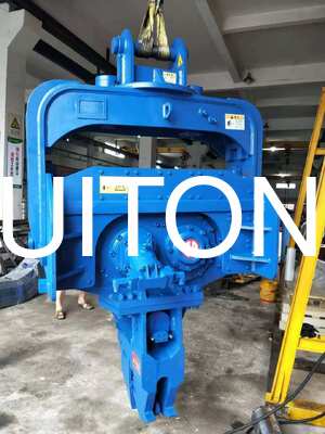 HT330 Martillo de conducción de pilas hidráulicas duraderas 30-35T Excavadora SK300 PC350 para proyectos municipales y rurales de empilado