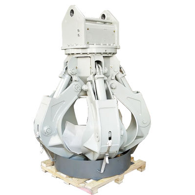 Huitong Excavadora personalizada de cáscara de naranja agarre para excavadoras de 37-46 toneladas de chatarra / equipo de manejo de residuos CE certificado