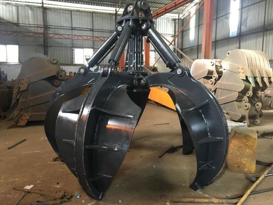Pinza de naranja Huitong personalizada para excavadoras, para excavadoras de 17-26 toneladas, equipo de manipulación de chatarra/residuos, con certificación CE