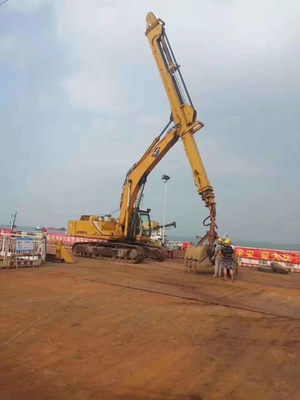 Huitong profundidad máxima de excavación 25m Excavadora Brazo telescópico para excavadoras de 30-49 toneladas, personalizado, certificado CE