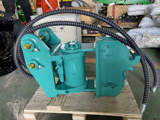 Enganche rápido inclinable para excavadora Huitong HT 3-5 Ton 150kg Compatible con CAT/Komatsu Bloqueo manual