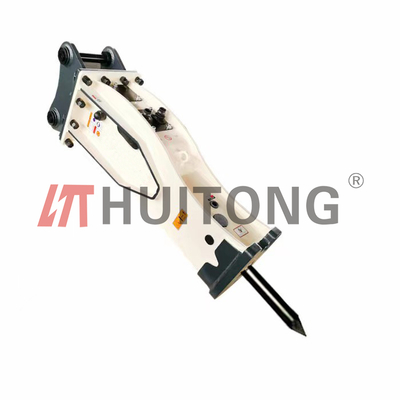 Martillo hidráulico tipo caja/silencioso Huitong 1800 KG para excavadoras de 18-26 toneladas, OEM disponible, certificado CE