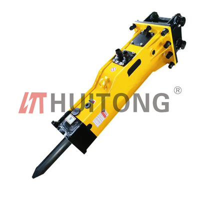 Martillo hidráulico tipo caja/silencioso Huitong 1800 KG para excavadoras de 18-26 toneladas, OEM disponible, certificado CE