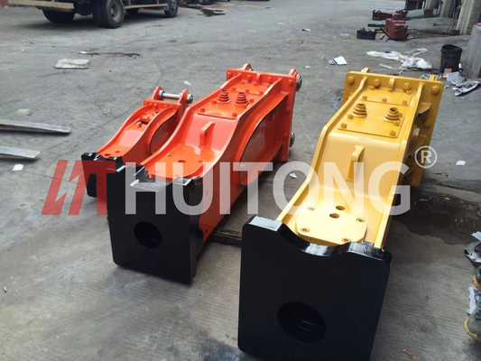 Martillo hidráulico tipo caja/silencioso Huitong 1800 KG para excavadoras de 18-26 toneladas, OEM disponible, certificado CE