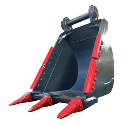 Excavadora de 20 a 30 toneladas cubo estándar 1.2 M3 Q355B de acero