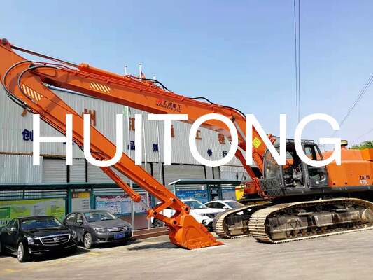24M de trabajo pesado de largo alcance Boom y brazo de dragado brazo extendido para excavadora de 45-50T PC450 PC345 349GC PC500 ZX450 ZX490 SK450 SK490 DX450 DX490 R455 HX480 EC480 EC500 SY465 XE490 dragado fluvial