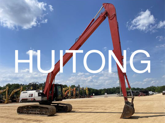 24M de trabajo pesado de largo alcance Boom y brazo de dragado brazo extendido para 74 toneladas Gran excavadora de minería Adaptación CAT374GC EC750E PC750 SY750H XE750GK PRO Para el dragado de ríos Recuperación de depósitos Fundación profunda