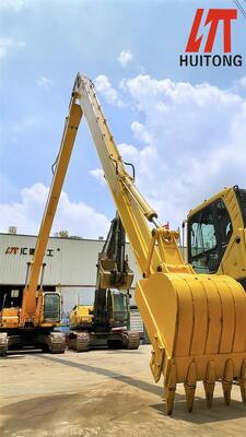 Fabricante a medida Venta directa Excavadora de 22 m Boom de largo alcance Q355/Q690 Traje de acero para condiciones de trabajo pesado CAT349/Hyundai R500 Boom de largo alcance