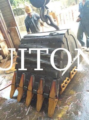 Minería Cubo de roca pesada para PC500/CAT350 2.4cbm para excavación de roca dura/manejo de rocas explotadas/obras de demolición