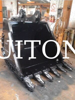 Large Capacity HD Excavator Bucket 4 to 5m3 for PC650 PC800 CAT374 with Reinforced Structure for Bulk Material Loading