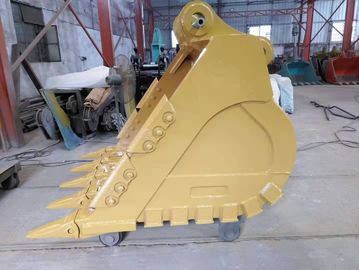 Q355 Cubo de excavadora de alta calidad para excavadora de 20T Cubo de trabajo pesado Concha de roca minera personalizada