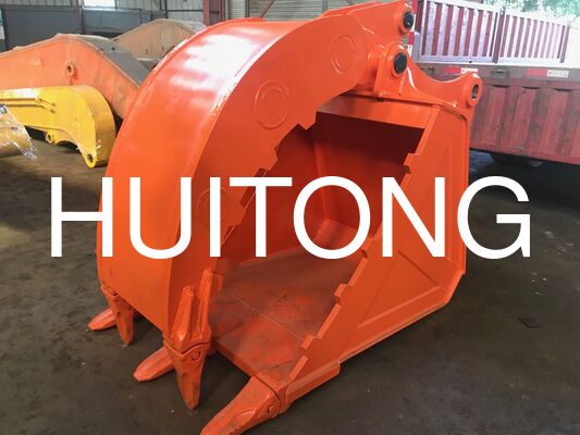 Excavadora Cubo de pulgar para PC200/CAT320 0,8cbm para limpieza de sitios/manejo de materiales/operaciones de carga/agricultura