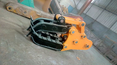 Q355 5Ton excavadora manual tipo de agarre de tronco Producto de agarre de madera de alta eficiencia personalizado para Q355B/NM400/HARDOX450