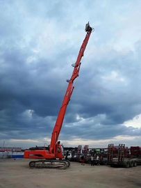 Boom de alto alcance y brazo de excavadora Construcción Demolición Extensión de brazo Boom de largo alcance para excavadora SY SK EX