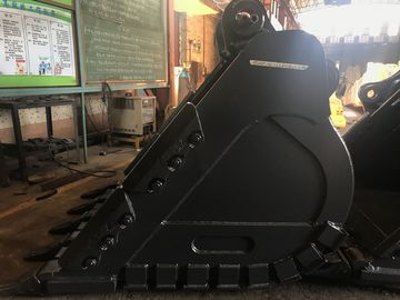 700-1000 kg de excavadora de roca cubo amarillo negro Dientes de fuerza de nuevo Q355