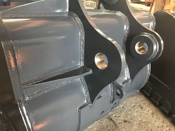 700-1000 kg de excavadora de roca cubo amarillo negro Dientes de fuerza de nuevo Q355