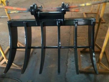 Rake de pincel de excavadora soportado por OEM para excavadora de 6T personalizable y de trabajo pesado