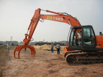 Gancho agarrador giratorio hidráulico 50 Ton Excavator Grapple de Q355MN