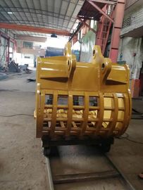 Excavadora pesada cubo esqueleto Q355B Hardox450/500/550 Amarillo/Negro 0,2-2,8 metros cúbicos