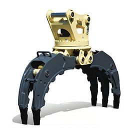 China Excavadora de madera hidráulica de roca de agarre Bosque manual agarre de tronco para excavadora de 5-36 toneladas CAT320